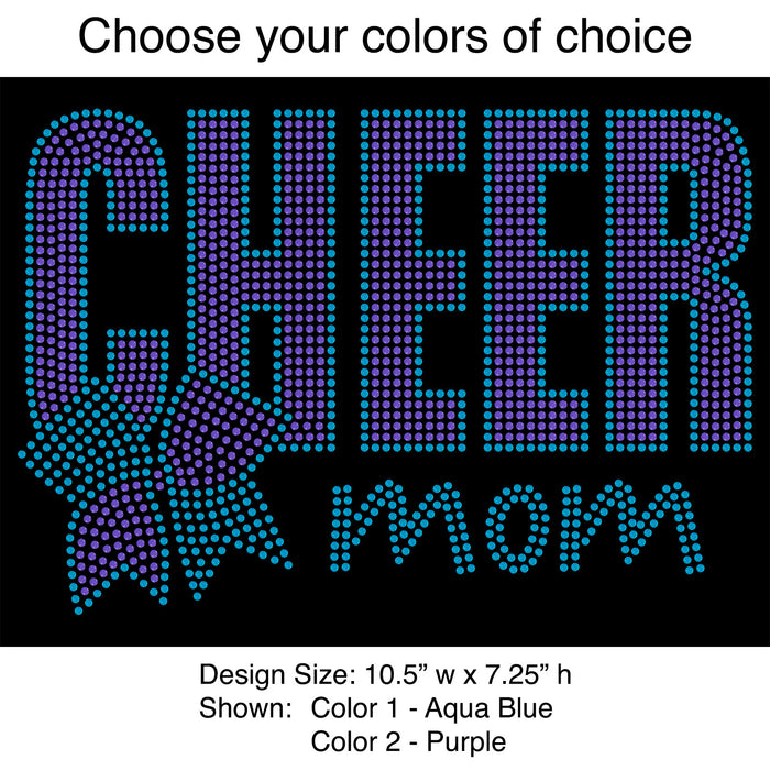 Cheer Mom Spangle Transfer