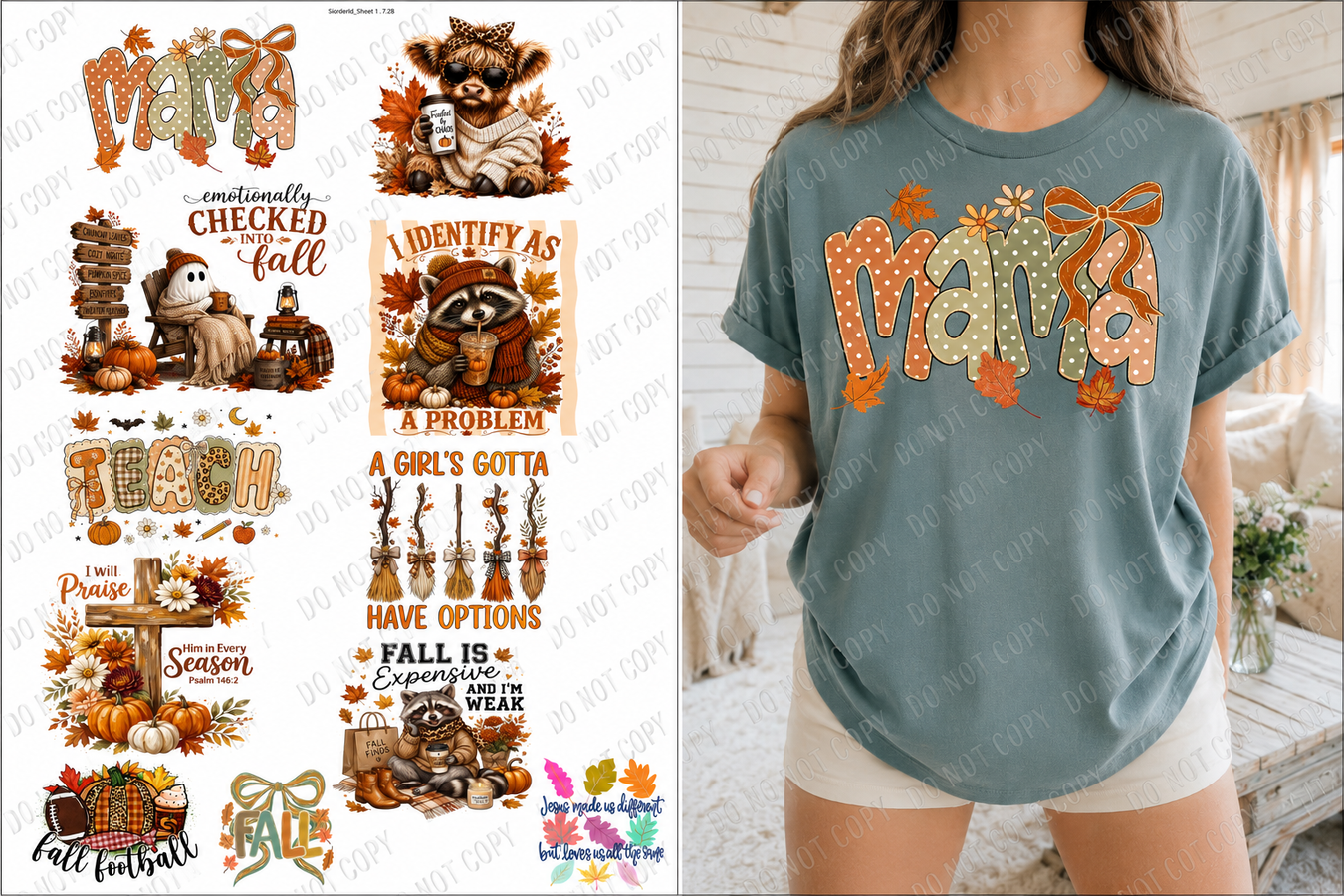 Premade Sheets