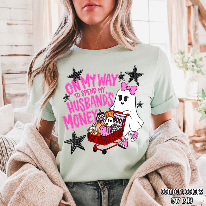 Husbands Money DTF Transfer