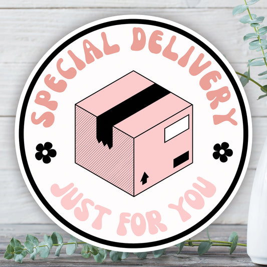Special Delivery Just For You Sticker
