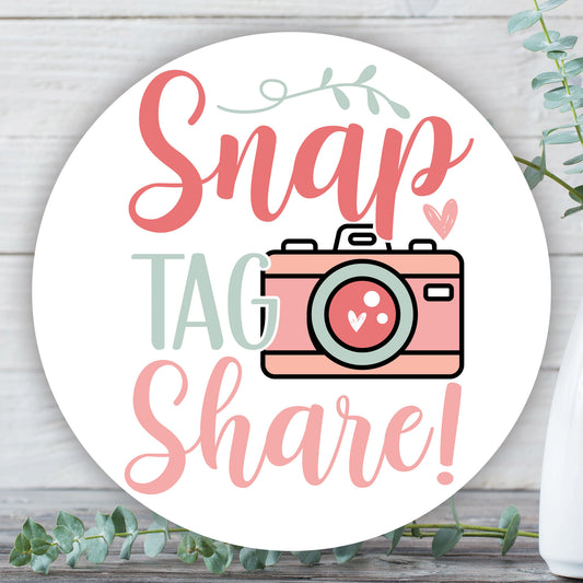 Snap Tag Share Sticker