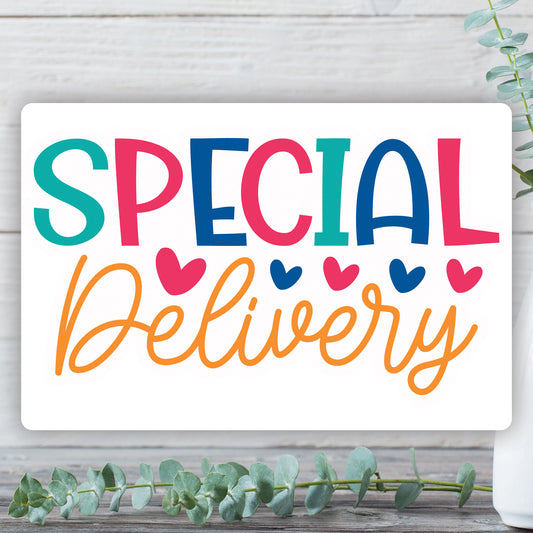 Special Delivery Sticker