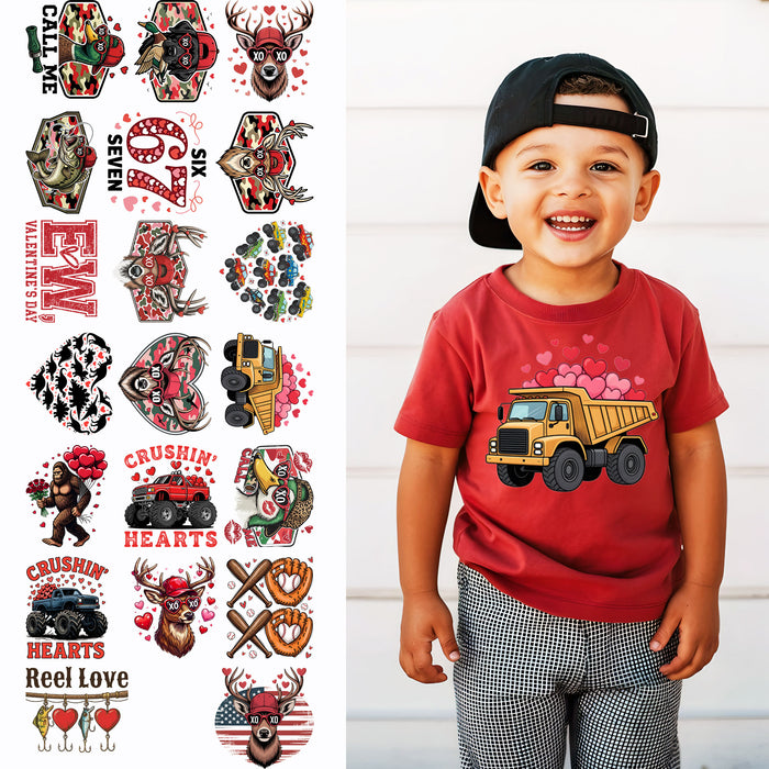 Lover Boys Valentine's Day Gang Sheet