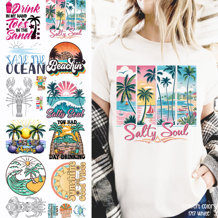 Beach Please Premade Gang Sheet