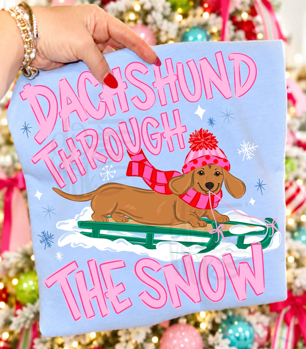 Through the snow DTF Transfer