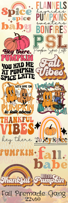 Fall #2 Premade Gang Sheet