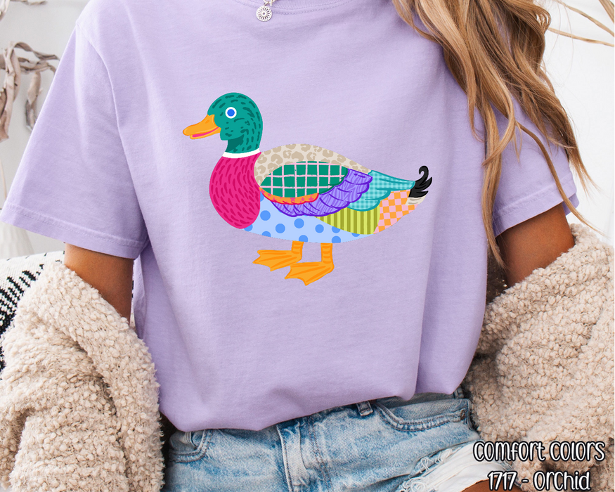 Polka Duck DTF Transfer