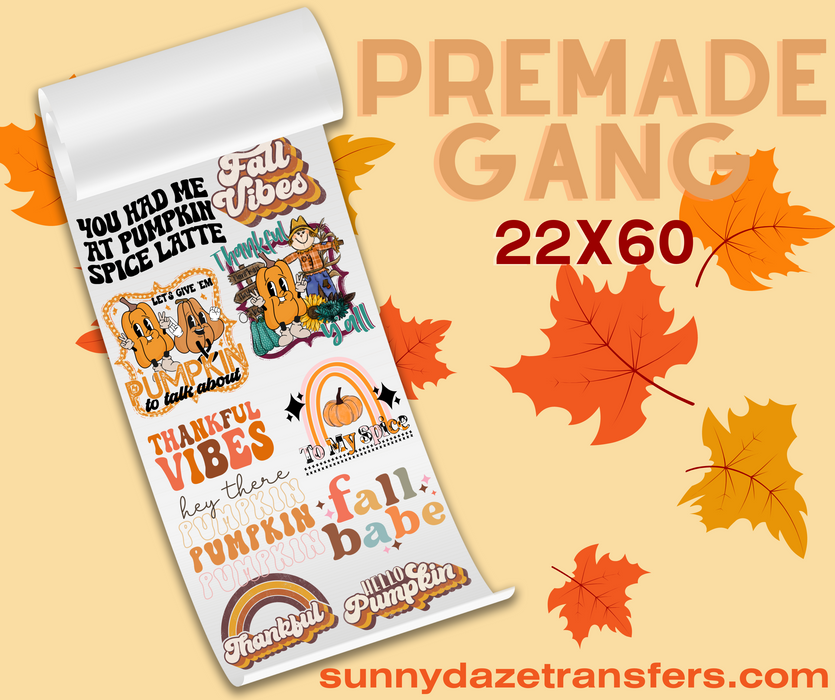 Basketball Premade Gang Sheet