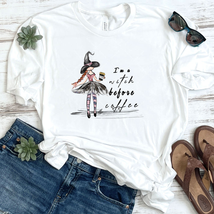 I'm A Witch Before Coffee DTF