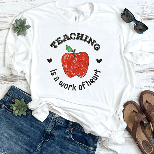 Teaching Is A Work of Heart DTF