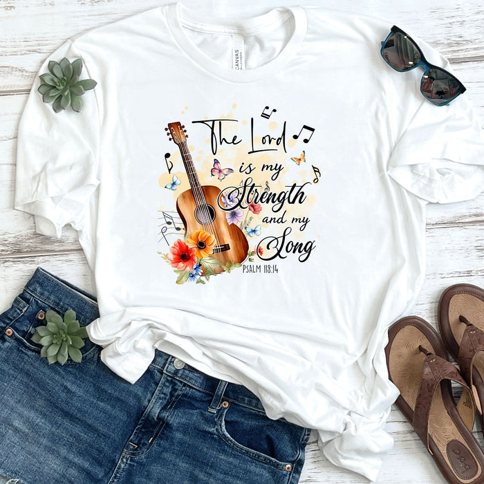 The Lord Is My Strength And My Song DTF