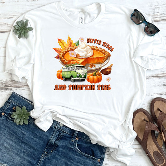 Hippie Vibes And Pumpkin Pies DTF