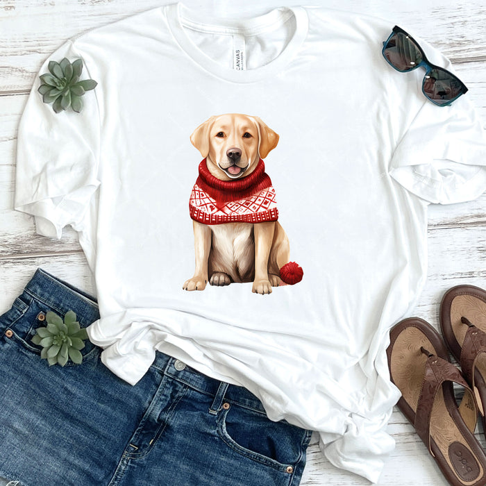 Christmas Labrador Retriever DTF