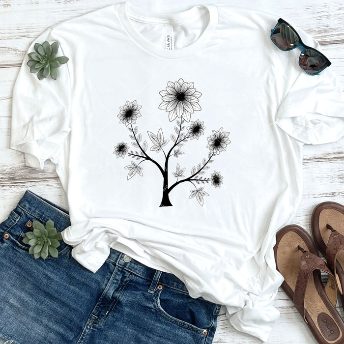 Floral Print DTF