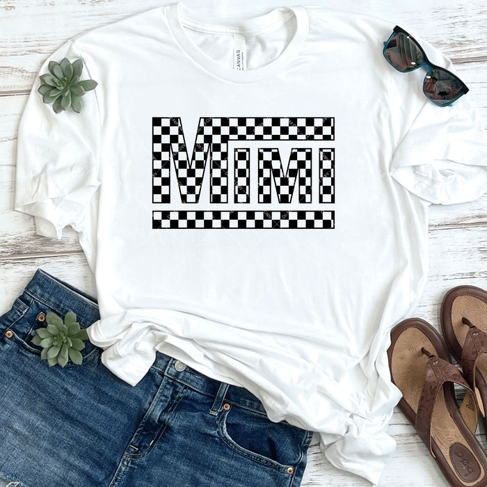 Checkered Mimi DTF