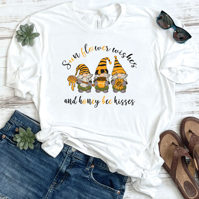 Sunflower Wishes And Honey Bee Kisses DTF