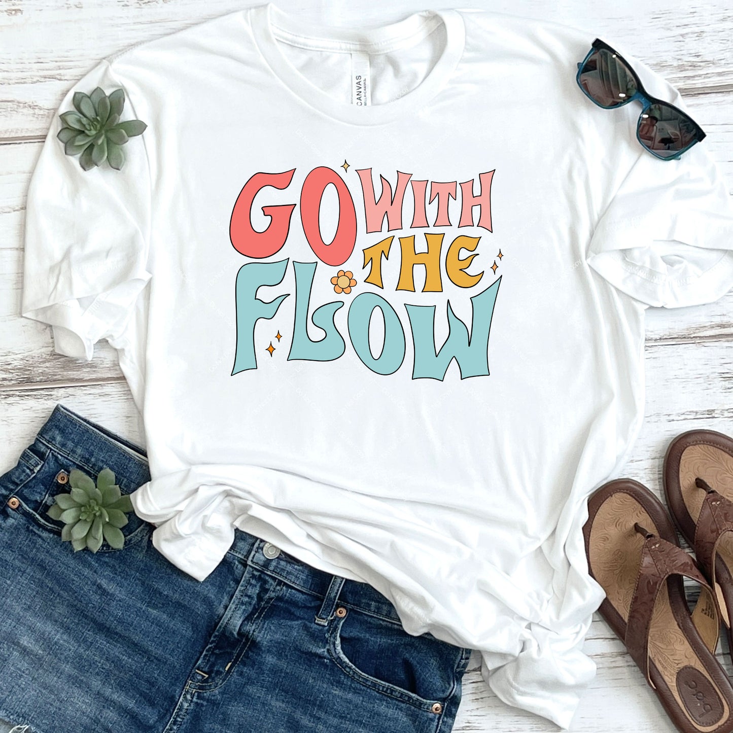 Go With The Flow DTF