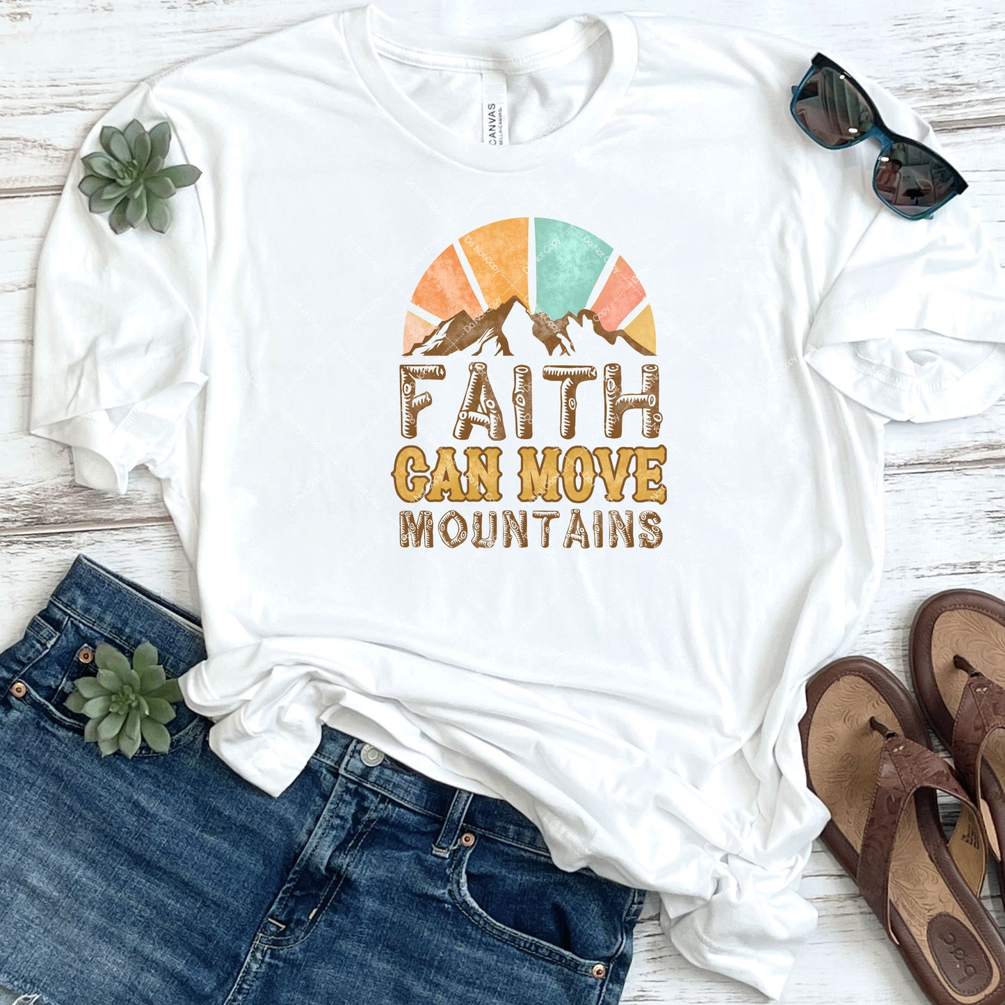 Faith Can Move Mountains DTF