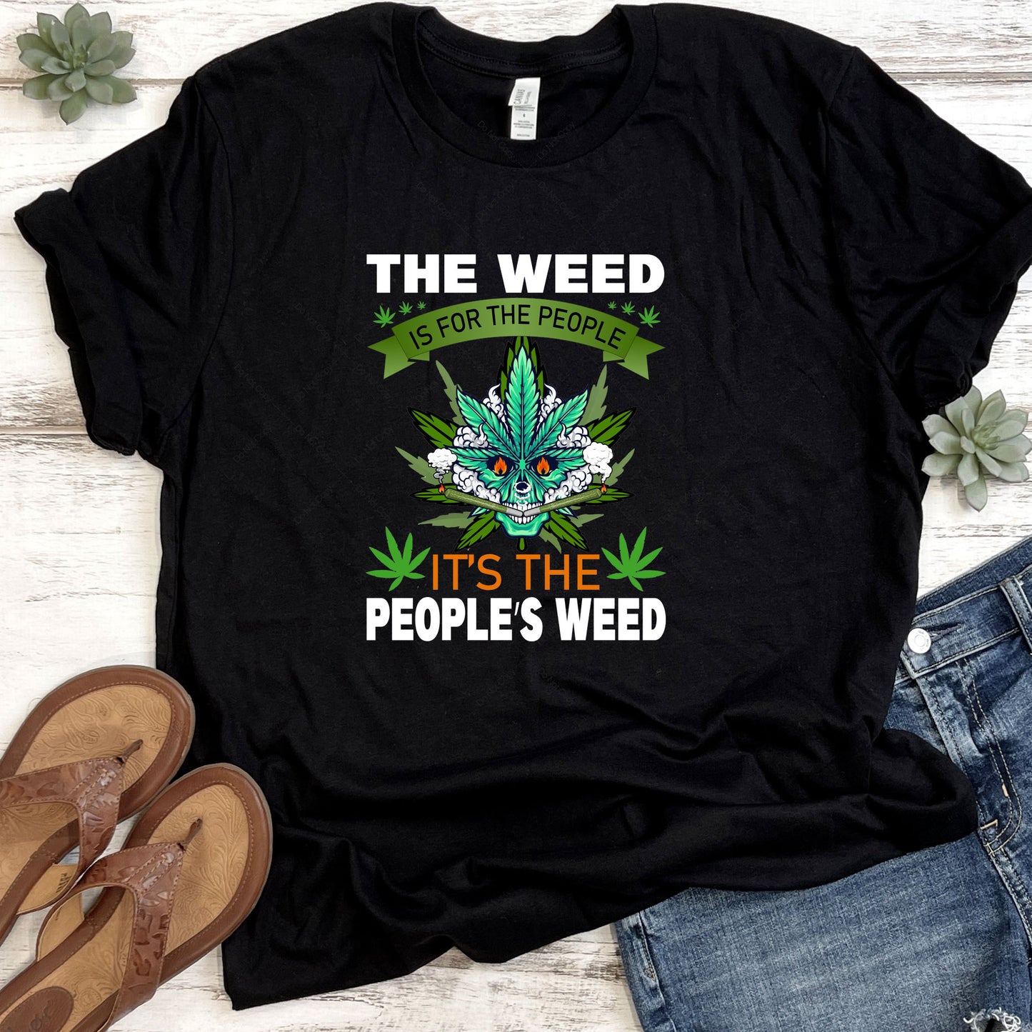 The Weed Is For The People DTF