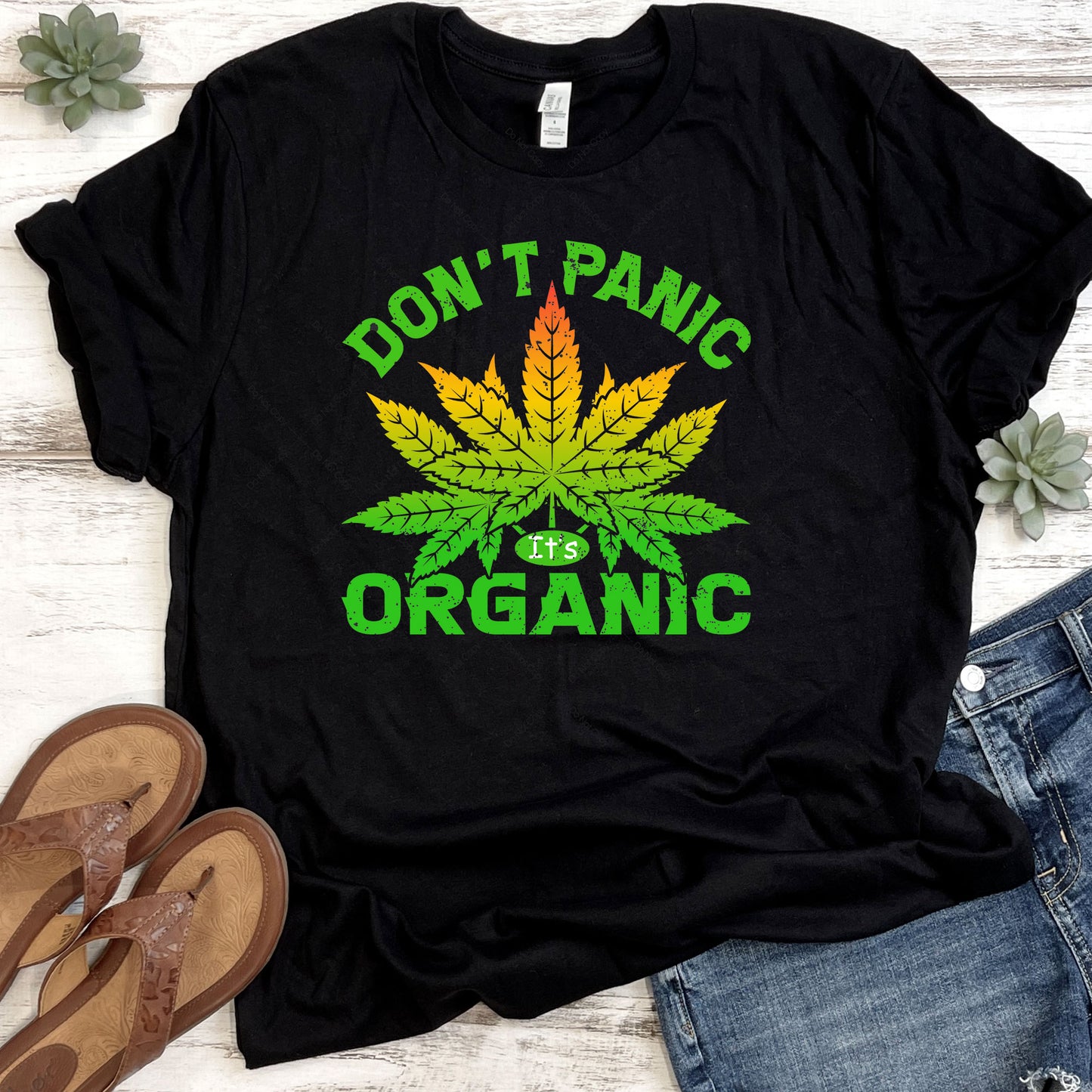 Don't Panic It's Organic DTF