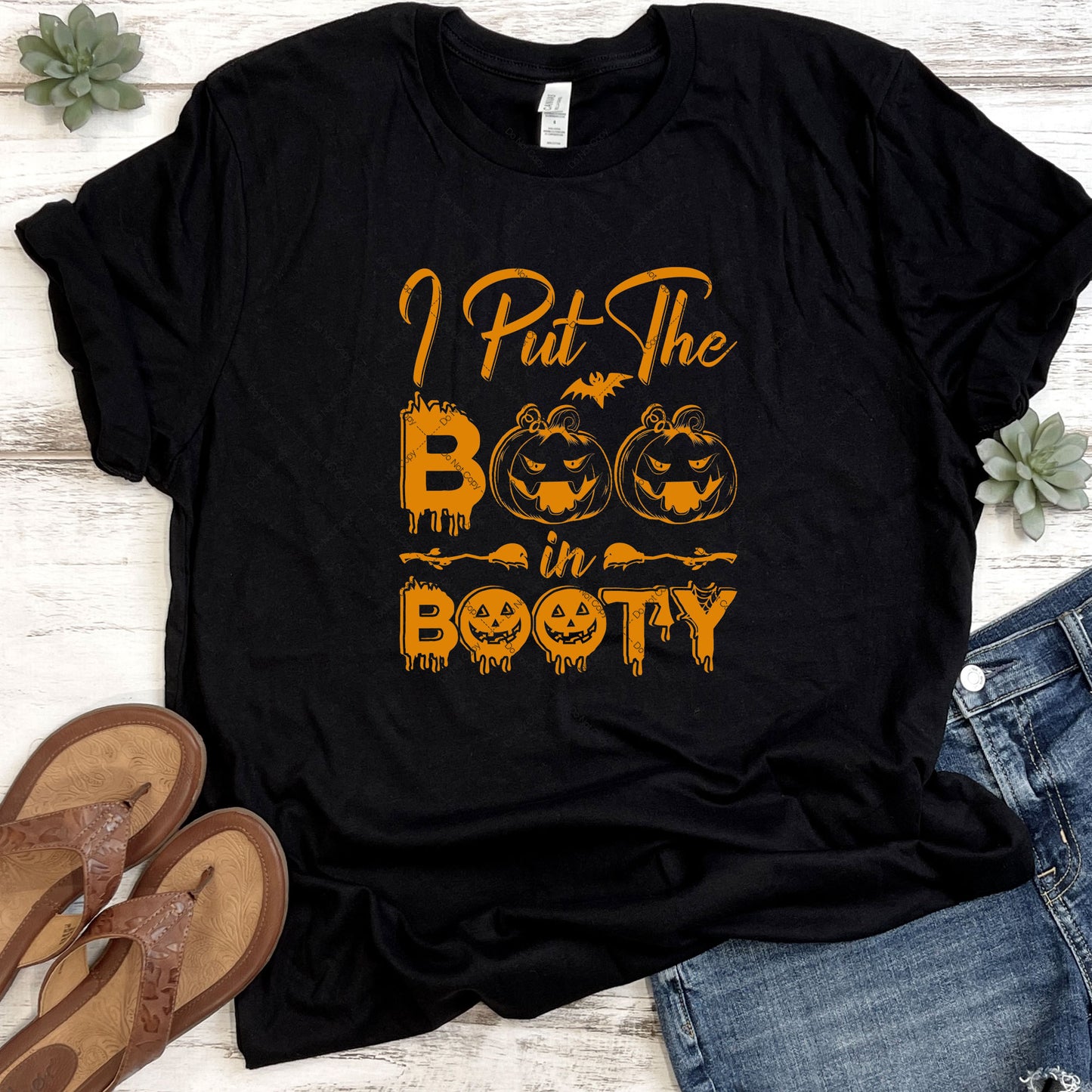I Put The Boo In Booty DTF