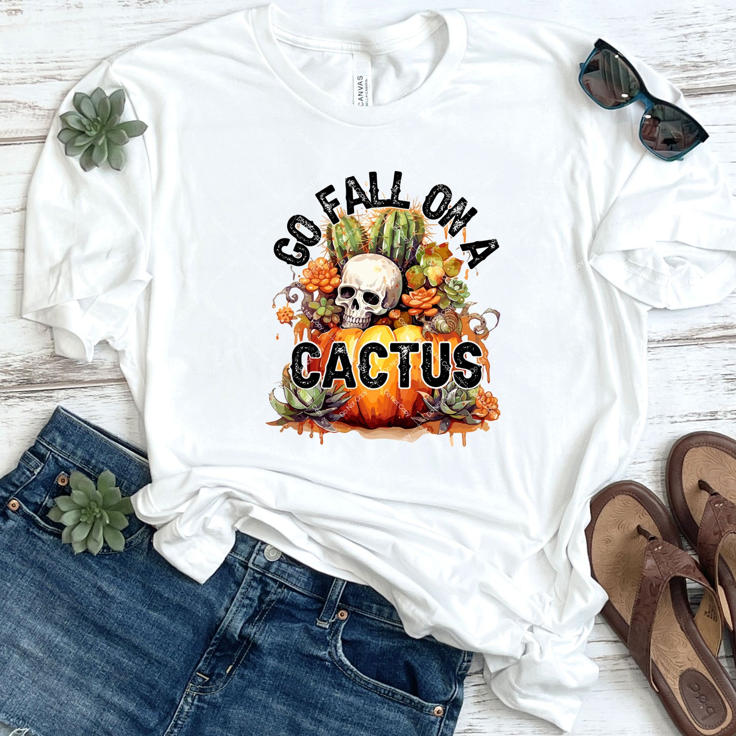 Go Fall On A Cactus DTF