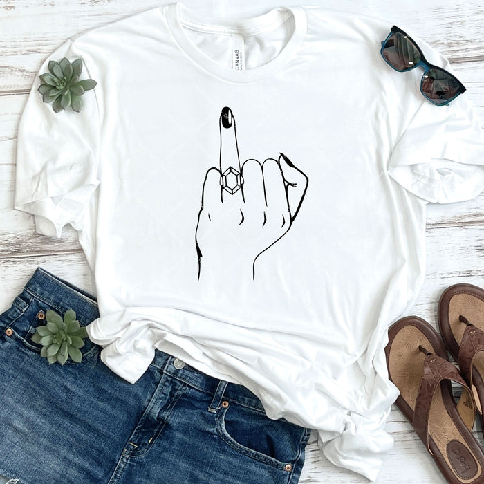 Wedding Ring Finger DTF