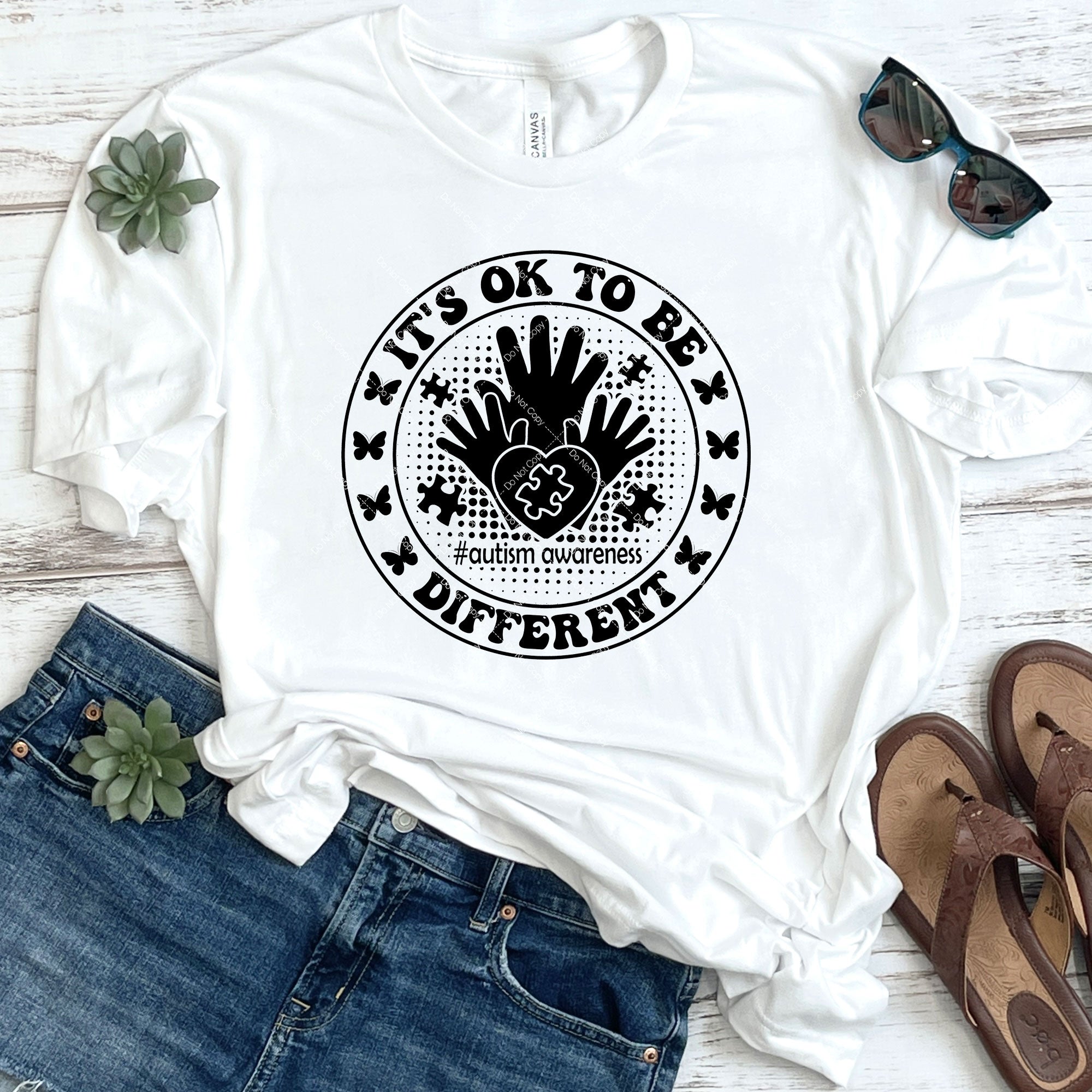 It's OK To Be Different DTF – Sunny Daze Transfers