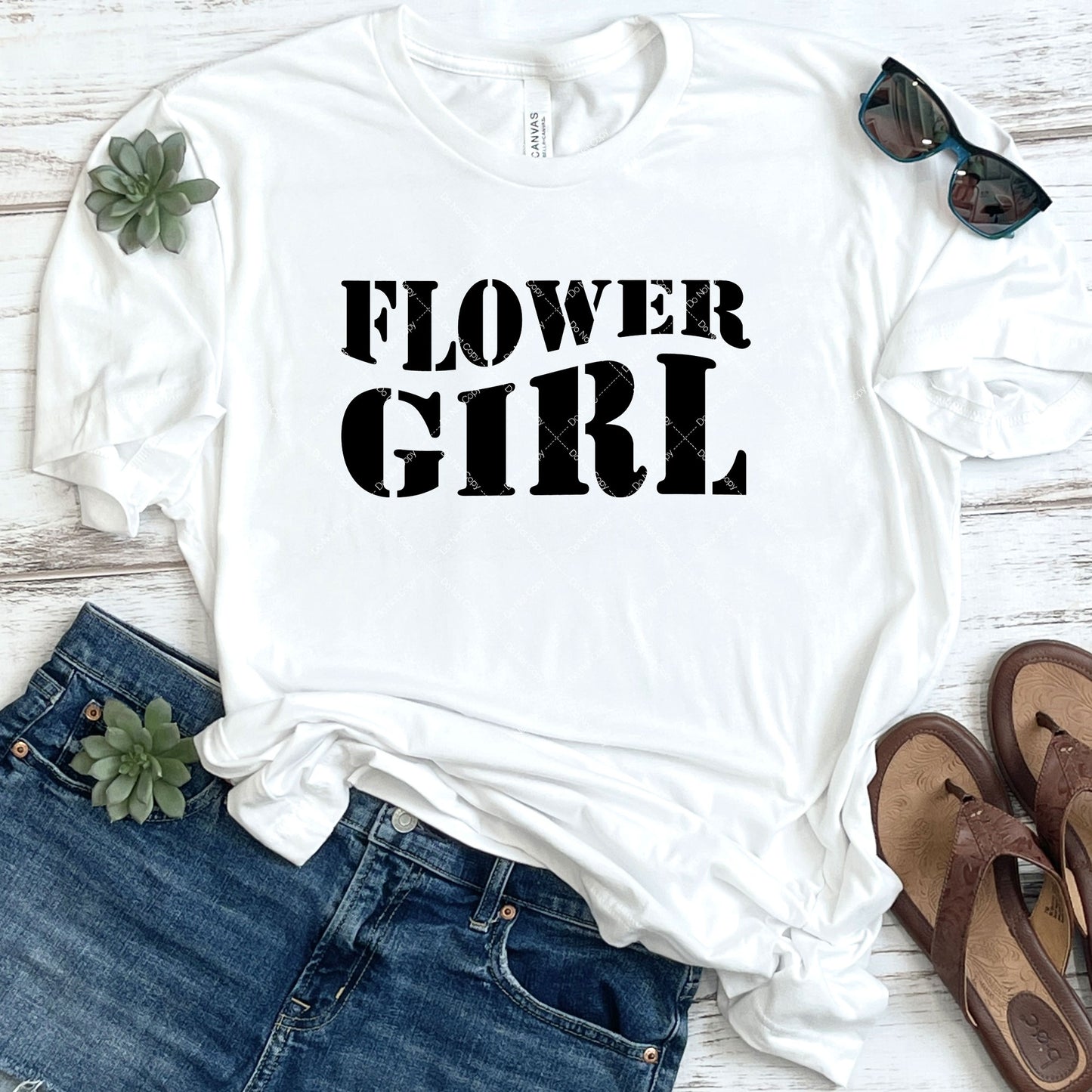 Flower Girl DTF