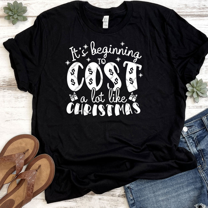 It's Beginning To Cost A Lot Like Christmas DTF