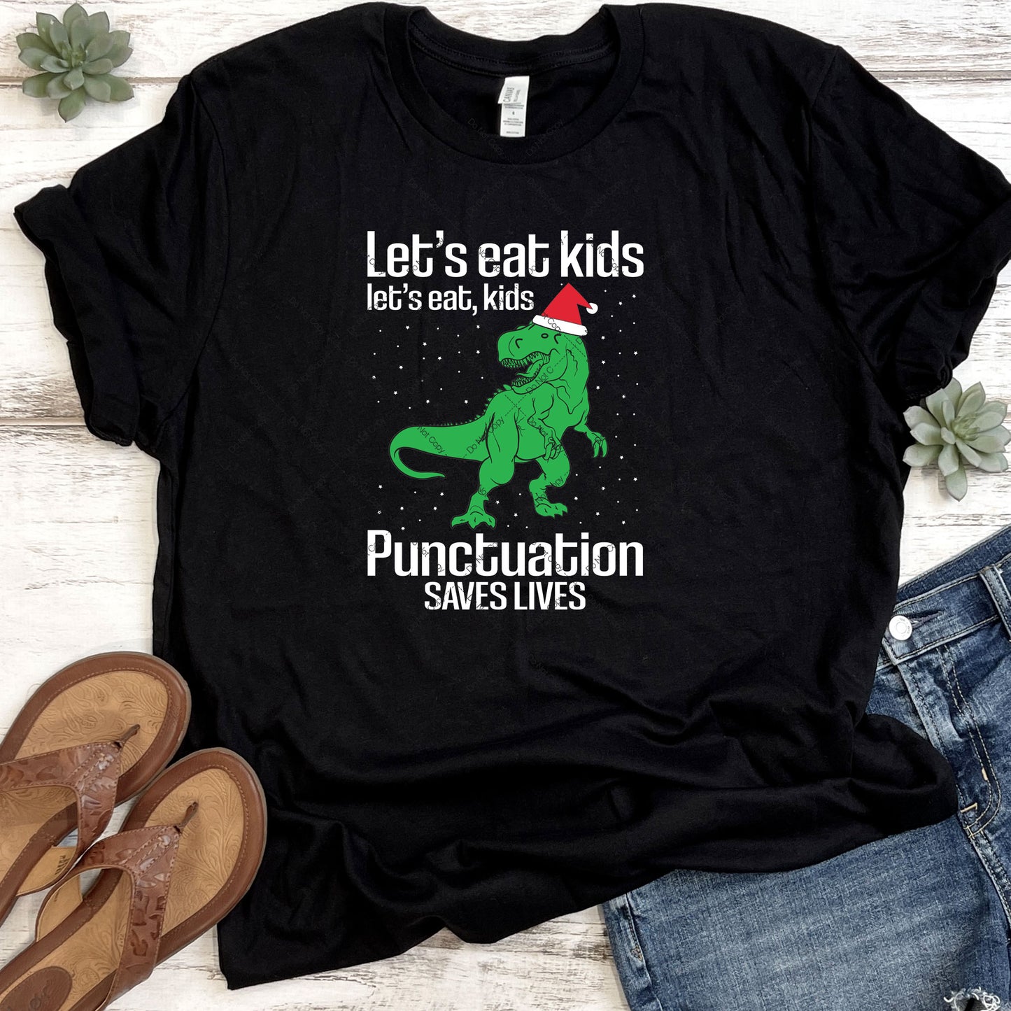 Punctuation Saves Lives DTF