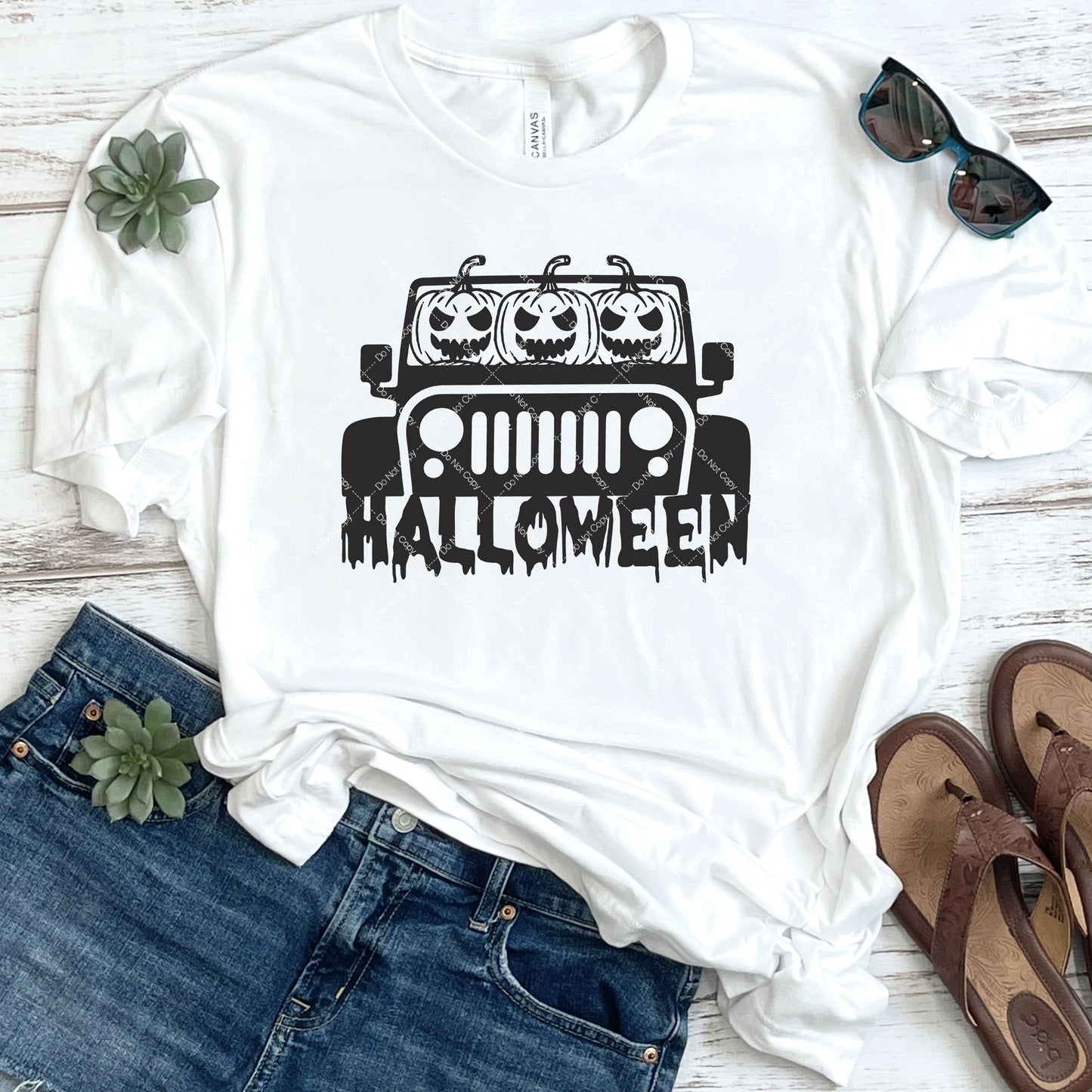 Halloween Jeep DTF