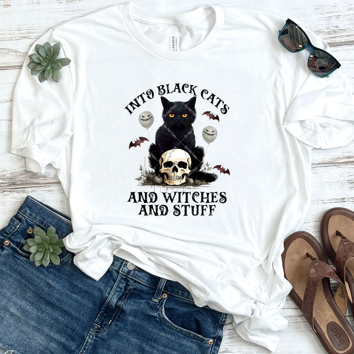 Into Black Cats And Witches DTF