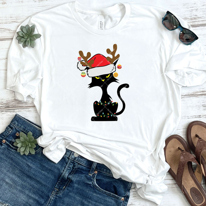 Christmas Cat DTF