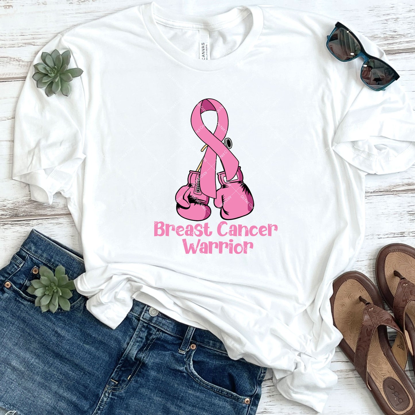 Breast Cancer Warrior DTF