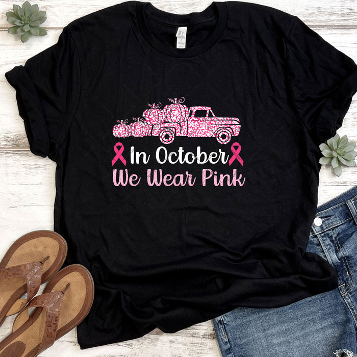 In October We Wear Pink DTF
