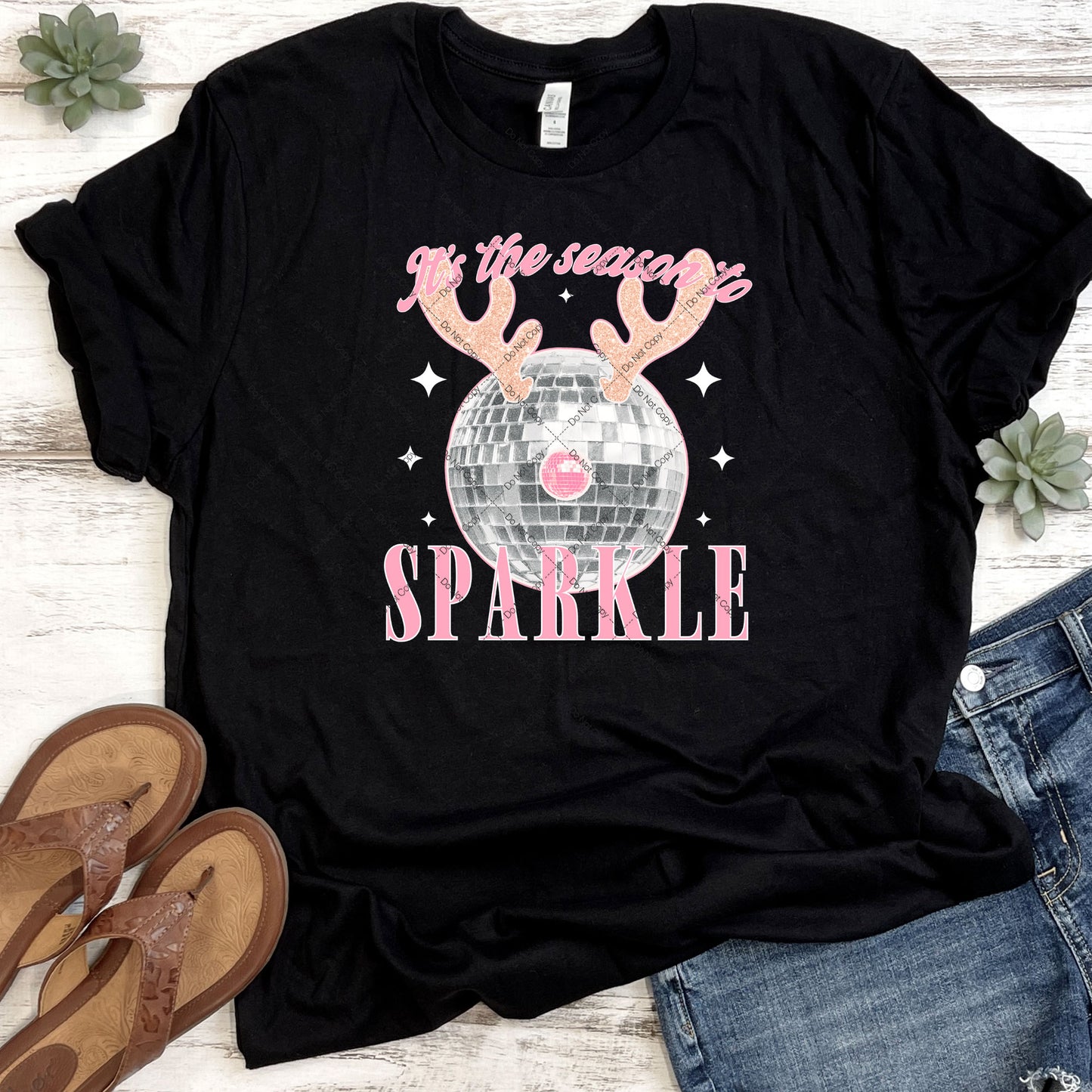 It's The Season To Sparkle DTF