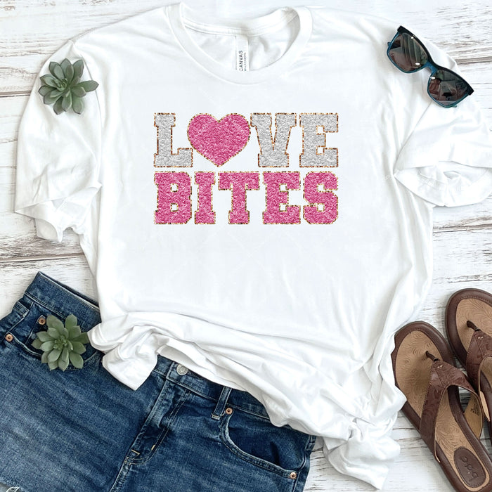 Faux Chenille Love Bites DTF