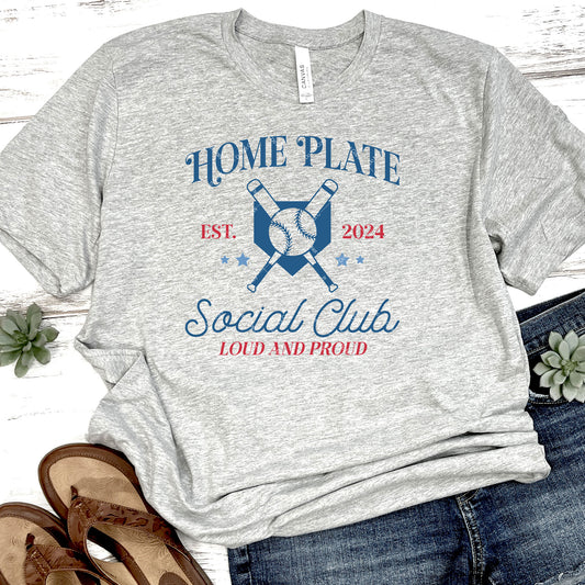 Home Plate Social Club DTF Transfer