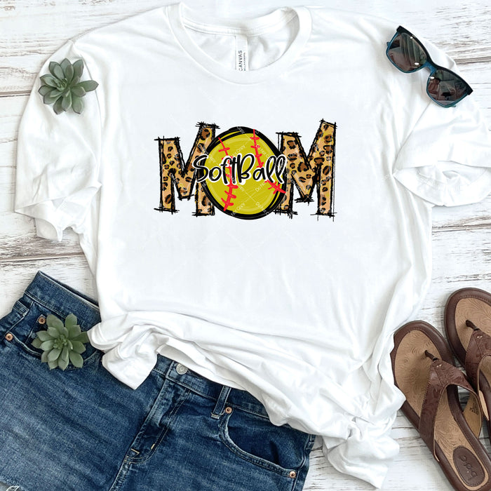 Softball Mom DTF Transfer