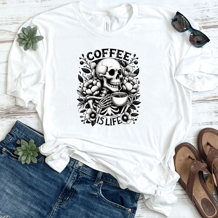 Coffee Is Life DTF Transfer