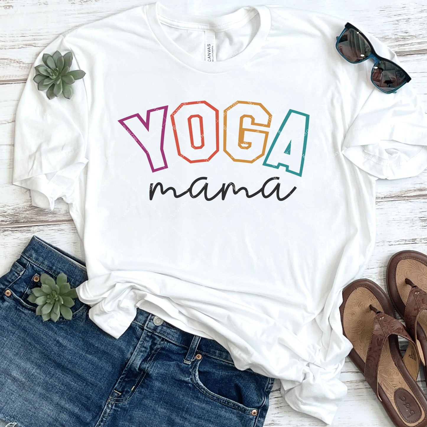 Yoga Mama DTF Transfer