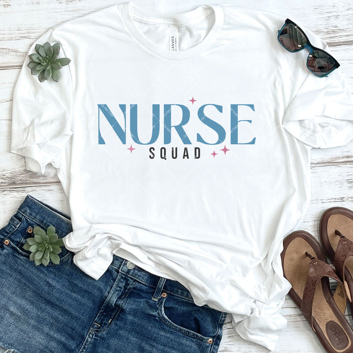 Nurse Squad DTF Transfer