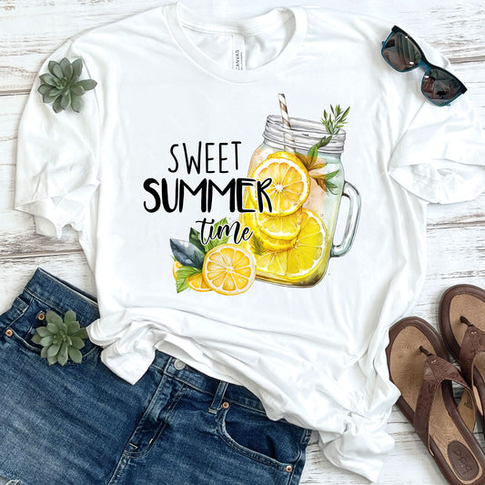 Sweet Summer Time Lemonade DTF Transfer