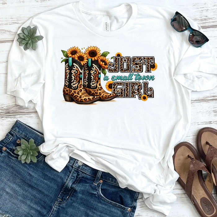 Just A Small Town Girl DTF Transfer