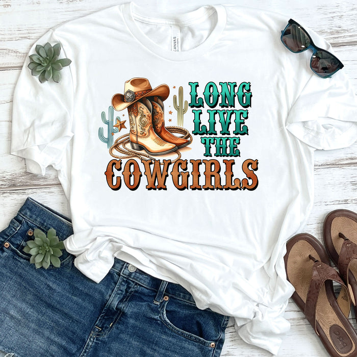 Long Live The Cowgirls DTF Transfer