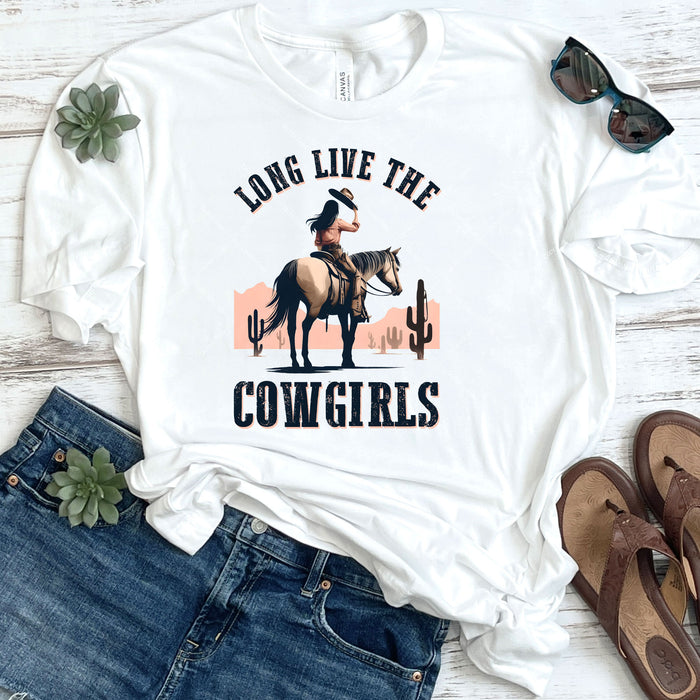 Long Live The Cowgirls DTF Transfer