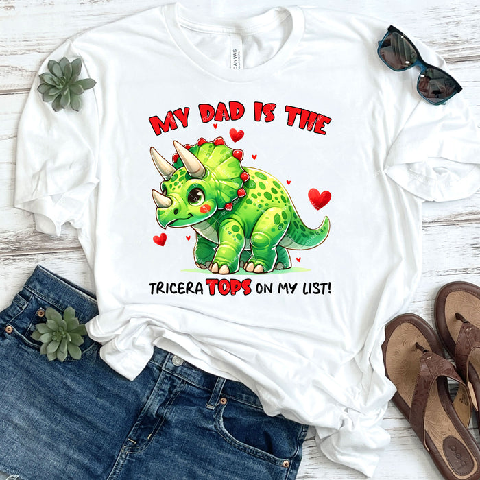 My Dad Is The Tracera Tops On My List DTF Transfer