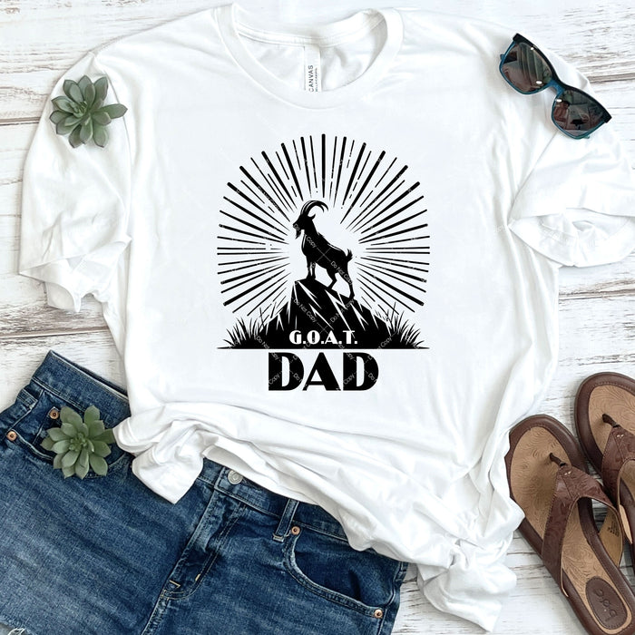 G.O.A.T Dad DTF Transfer