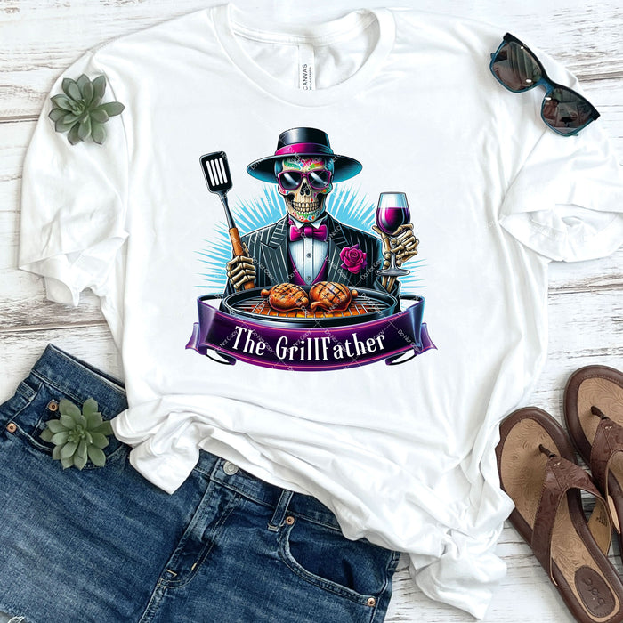 The Grill Father Dad DTF Transfer